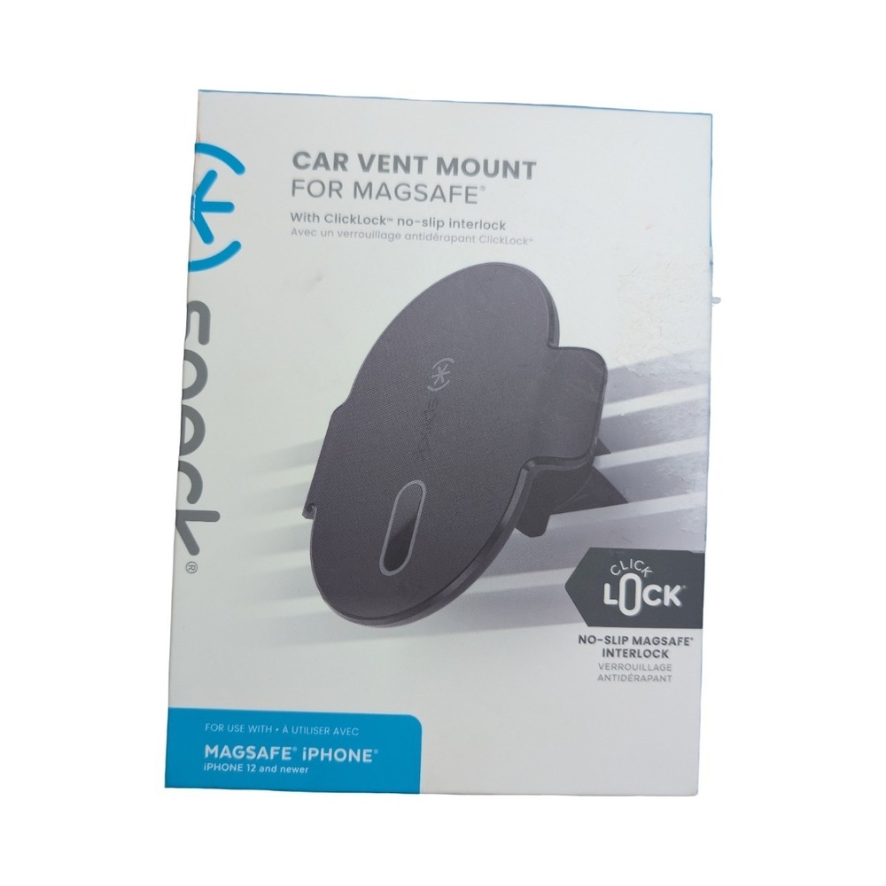 N1-O Speck Car Vent Mount‎ for Magsafe w/ ClickLock - Black